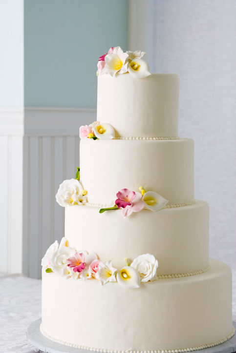 5 Beautiful wedding cake ideas